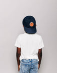 Basketball Patch Baseball Hat: Hunter Green / Toddler (1Y-4Y)