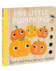 Touch and Trace Nursery Rhymes: Five Little Pumpkins by Editors of Silver Dolphin Books: Board Books; 10 pages / English
