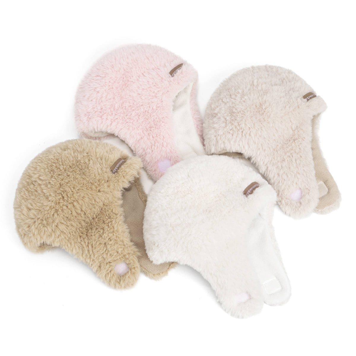 Baby Toddler Soft Knit Earflap Hat with Chin Strap