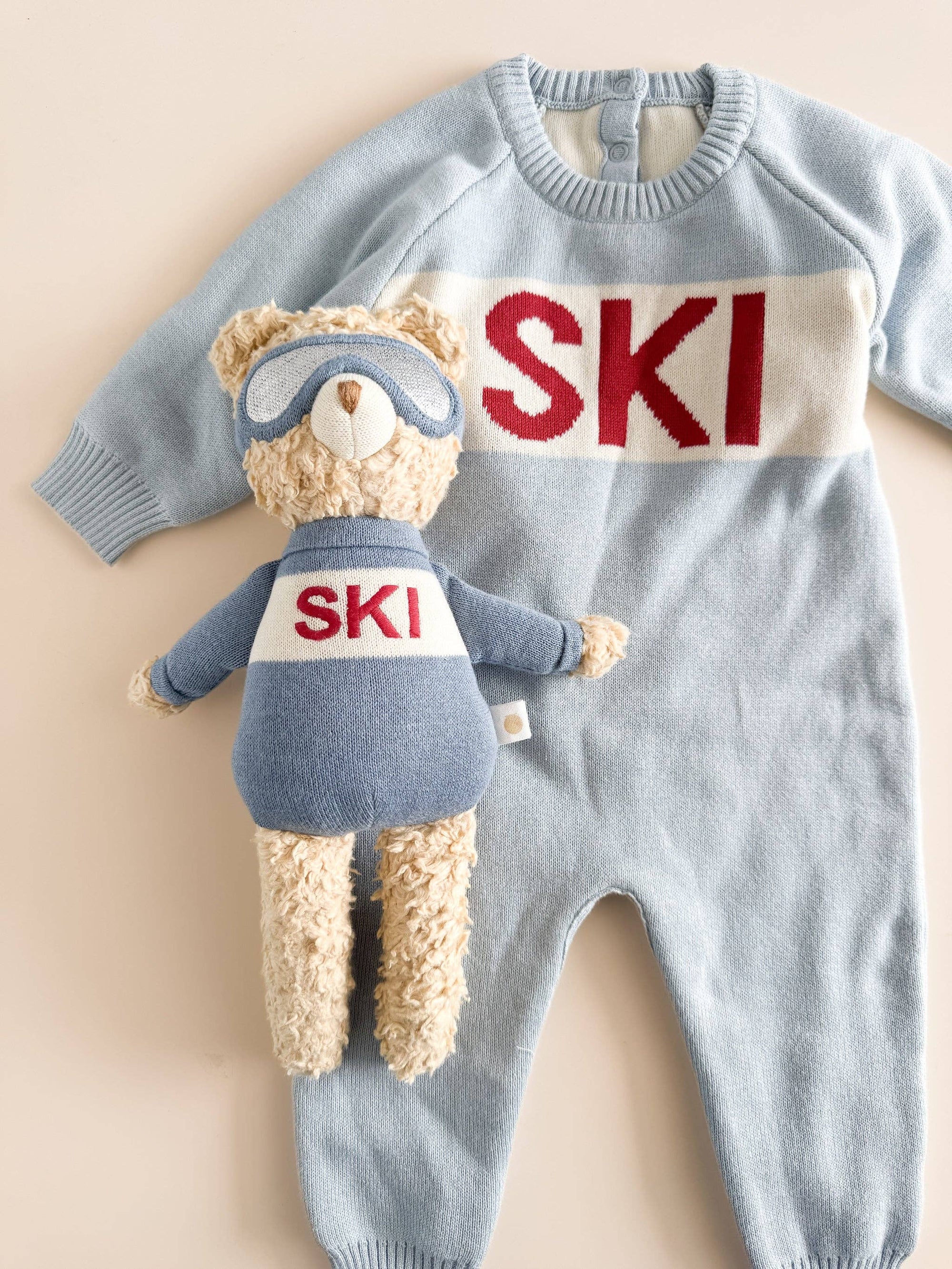 Sweater Knit Romper Ski