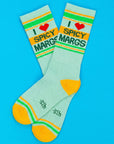 I ❤️ Spicy Margs Gym Crew Socks