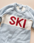 Sweater Knit Romper Ski
