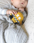 Organic Taxi Toy Baby Rattle