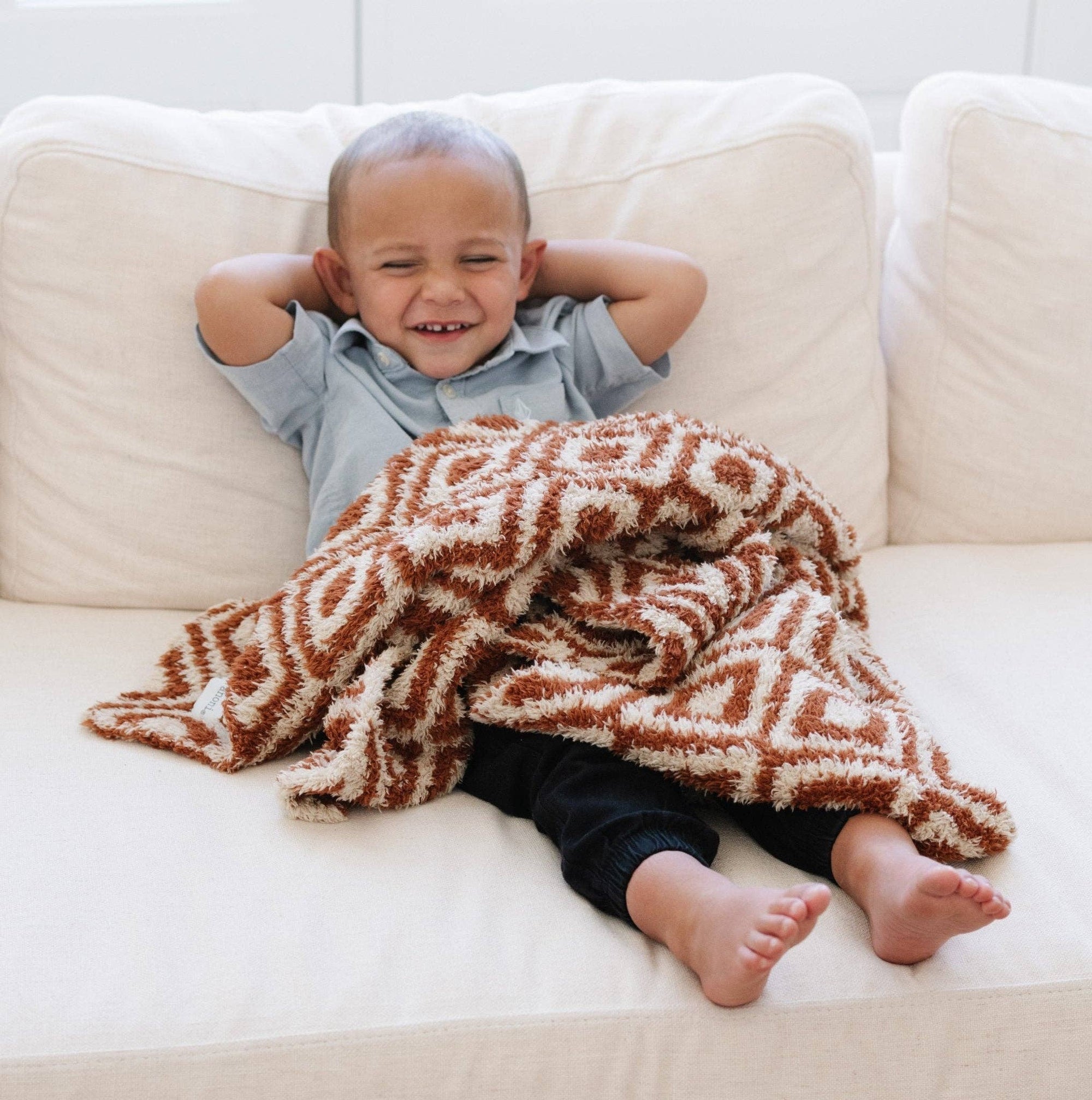 DOUBLE-LAYER BAMBONI® RECEIVING BLANKETS: Bunny Double Layer
