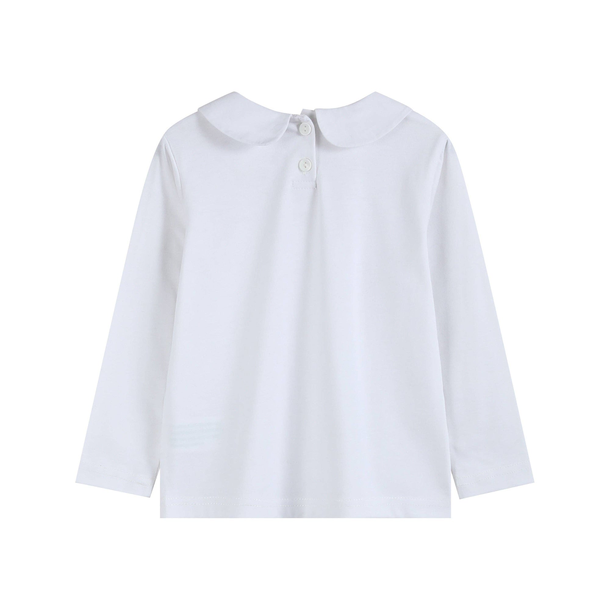 White Collared Shirt