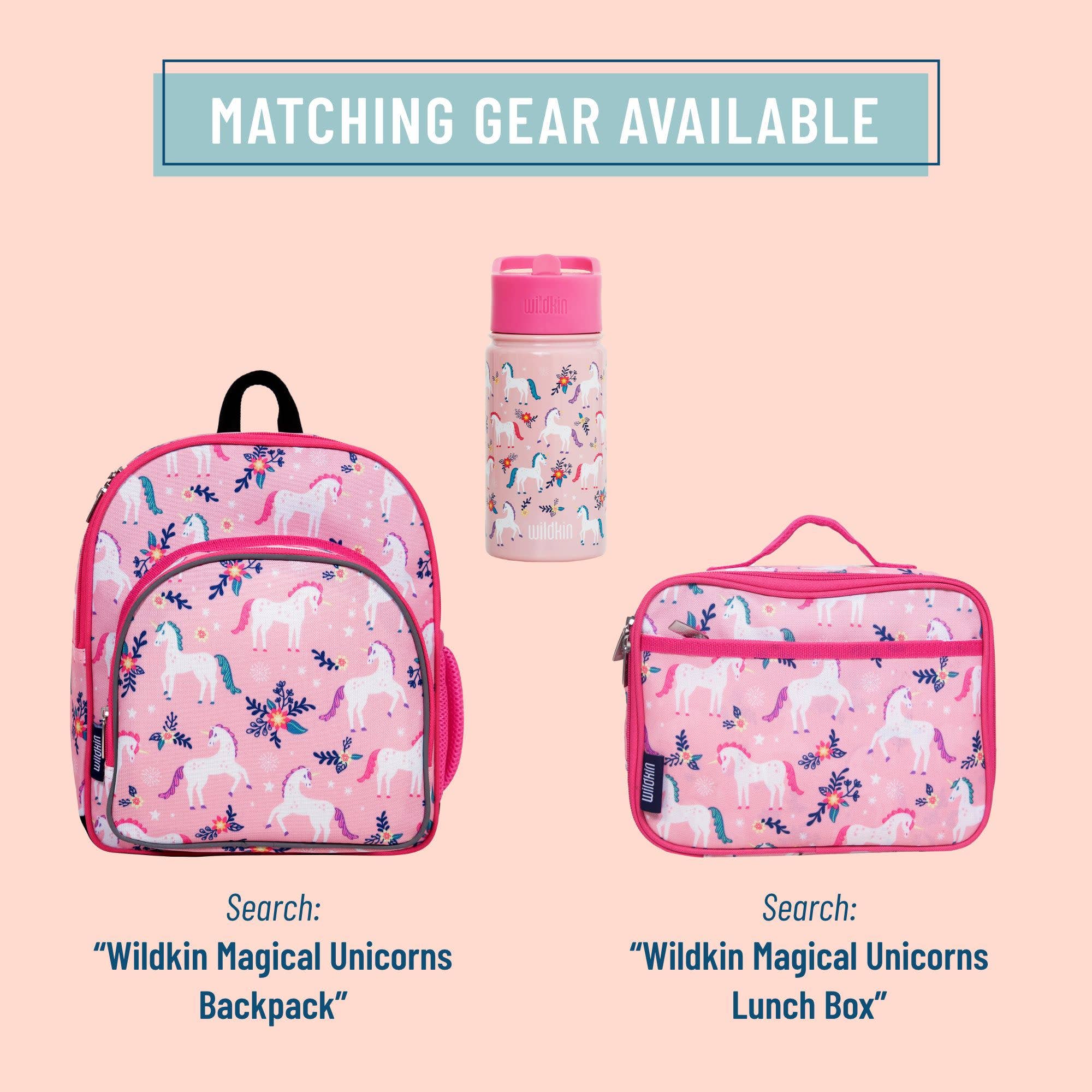 Magical Unicorns 14 oz Stainless Steel Water Bottle