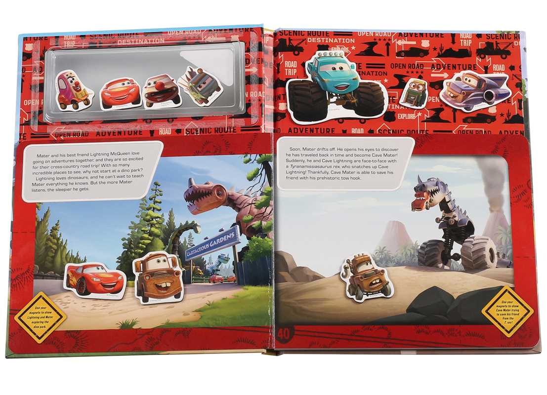 Disney Pixar: Cars on the Road: Road Trip! by Grace Baranowski: Board Books; 10 pages / English