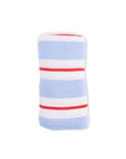 Preppy Rugby - Swaddle Blanket: 45X45