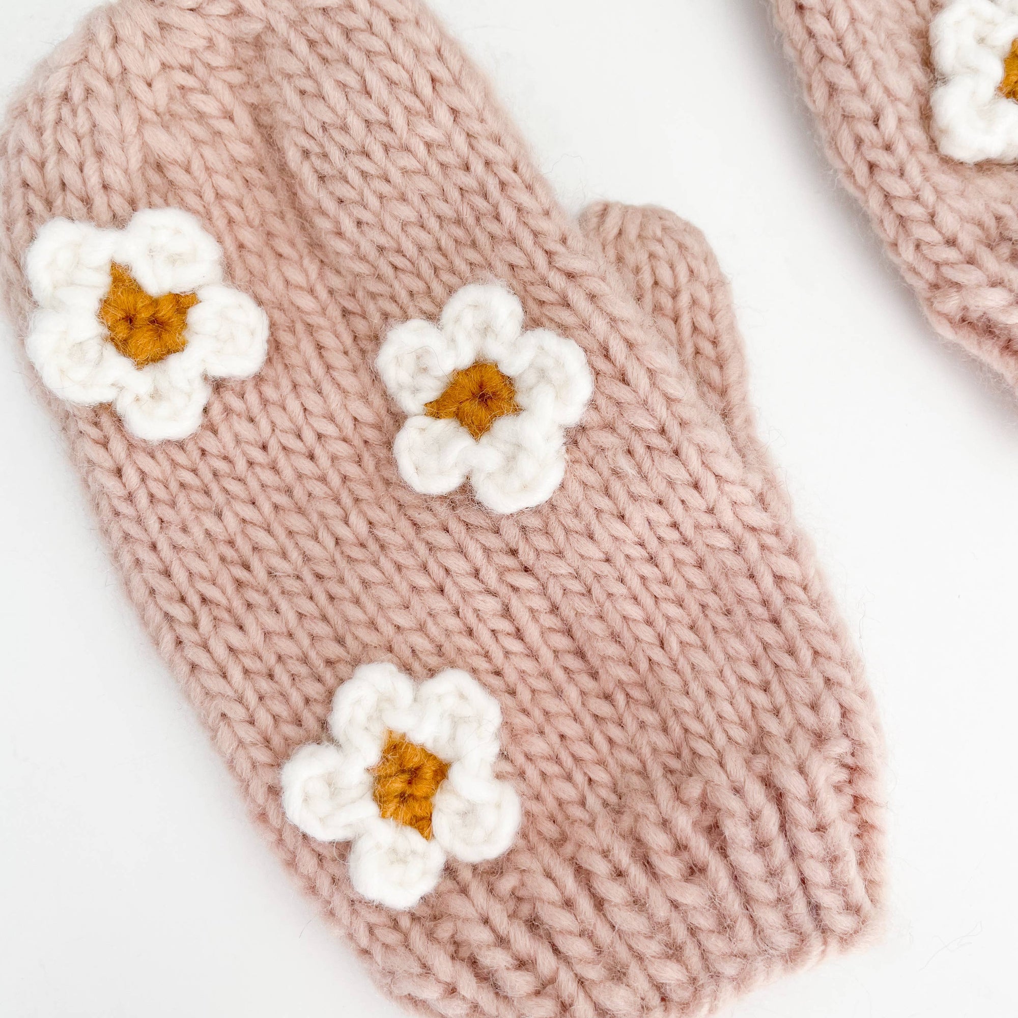 Blush Flower Mittens | Baby &amp; Toddler