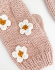 Blush Flower Mittens | Baby & Toddler
