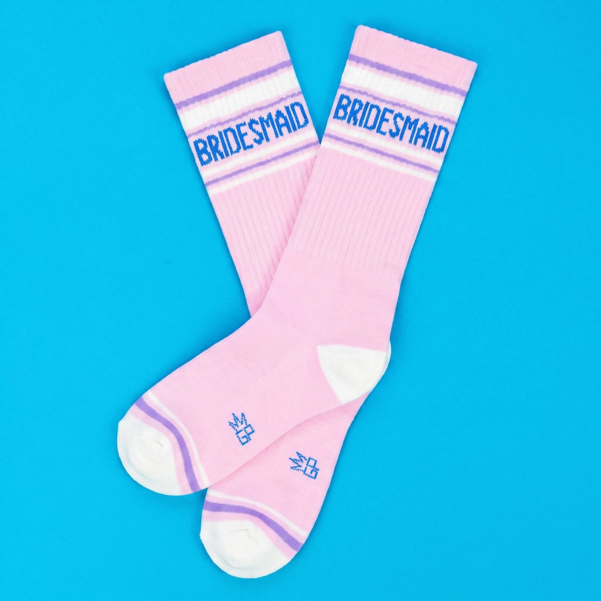 Bridesmaid Gym Crew Socks