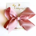 Large Hair Bow Boutique Ribbon: Antique Mauve