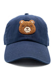 Teddy Bear Patch Baseball hat: Denim / Baby (0-12M)