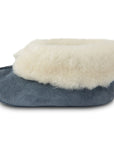 Suede Baby Slipper - Navy