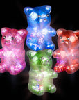 4.5" Sparkle Light-Up Puffer Gummy Bear - LLB Toys