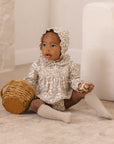 Quincy Mae Callie Romper in Posy