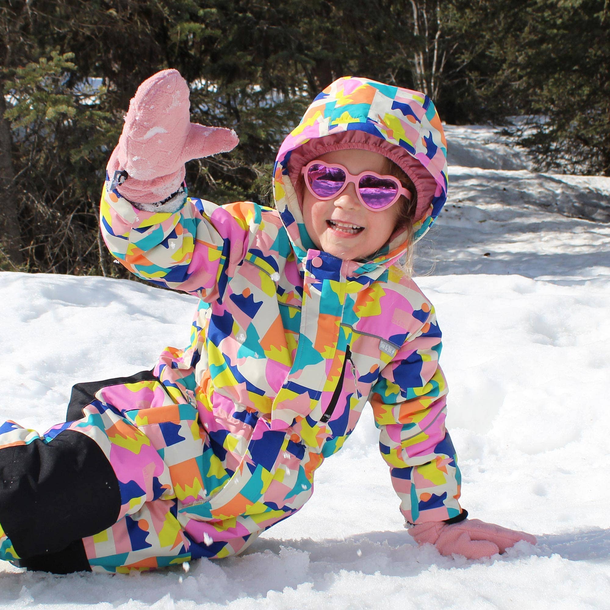 Dusty Pink | Fleece Mittens: S (3-9 Months) Thumbless / Fleece