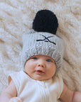 Hockey Winter Beanie Hat Ice Grey Baby & Kids