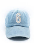 Denim Number Baseball Hat: 1 / Toddler (1Y-4Y)