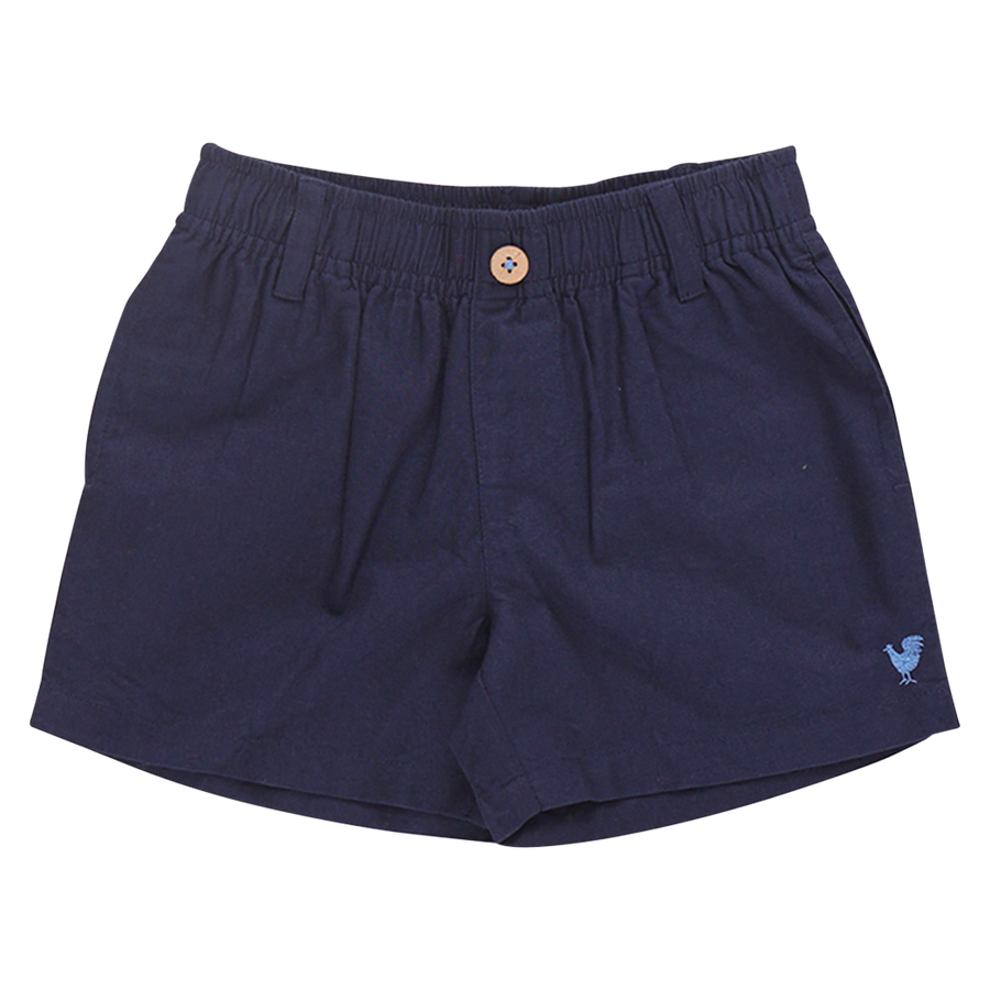Pink Chicken Baby Boys Jackson Short in Navy