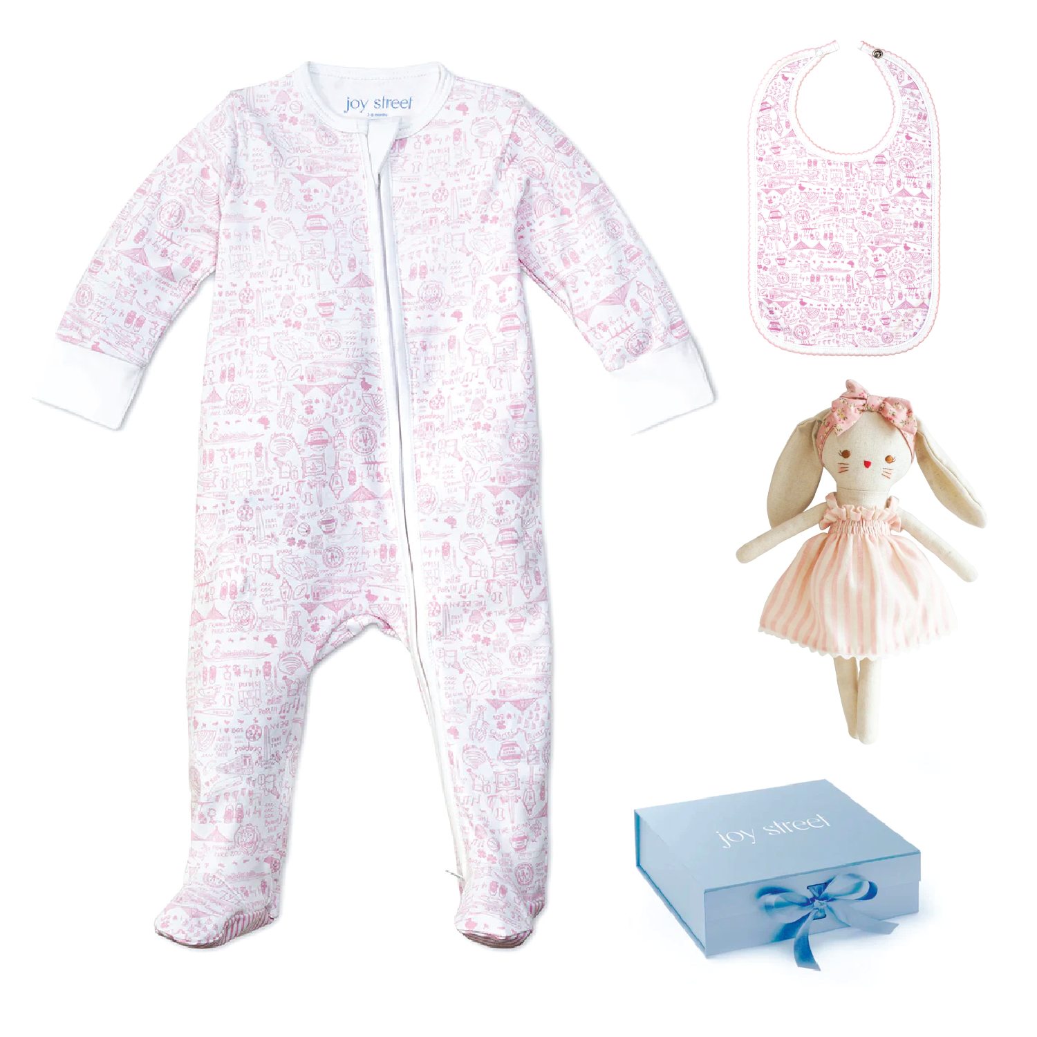 Boston Girls Baby Gift Set