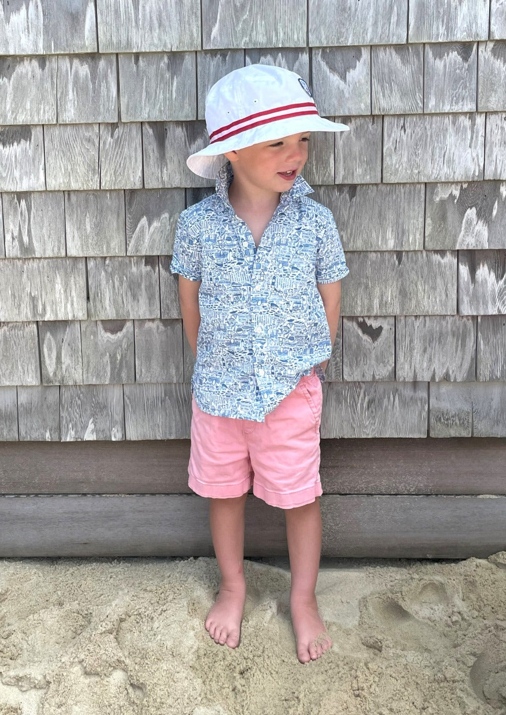 Joy Street Kids Boys Nantucket Surf Shirt