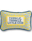 Twinkle Twinkle Mini Needlepoint Pillow