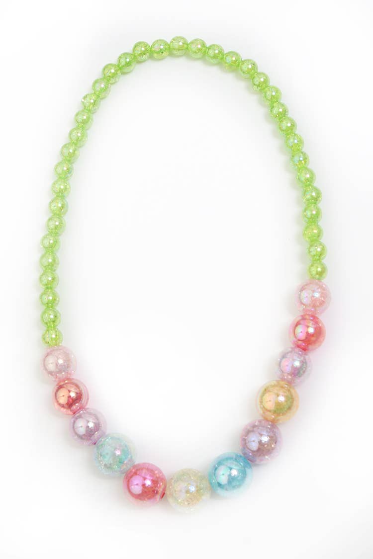 Watercolor Necklace: Pink