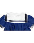 Nautical Sailor Dress: Navy