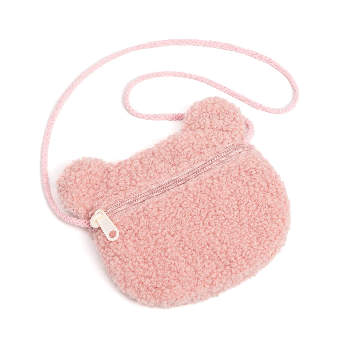 Mouse Face Crossbody Purse — For Toddlers &amp; Little Girls: Pink