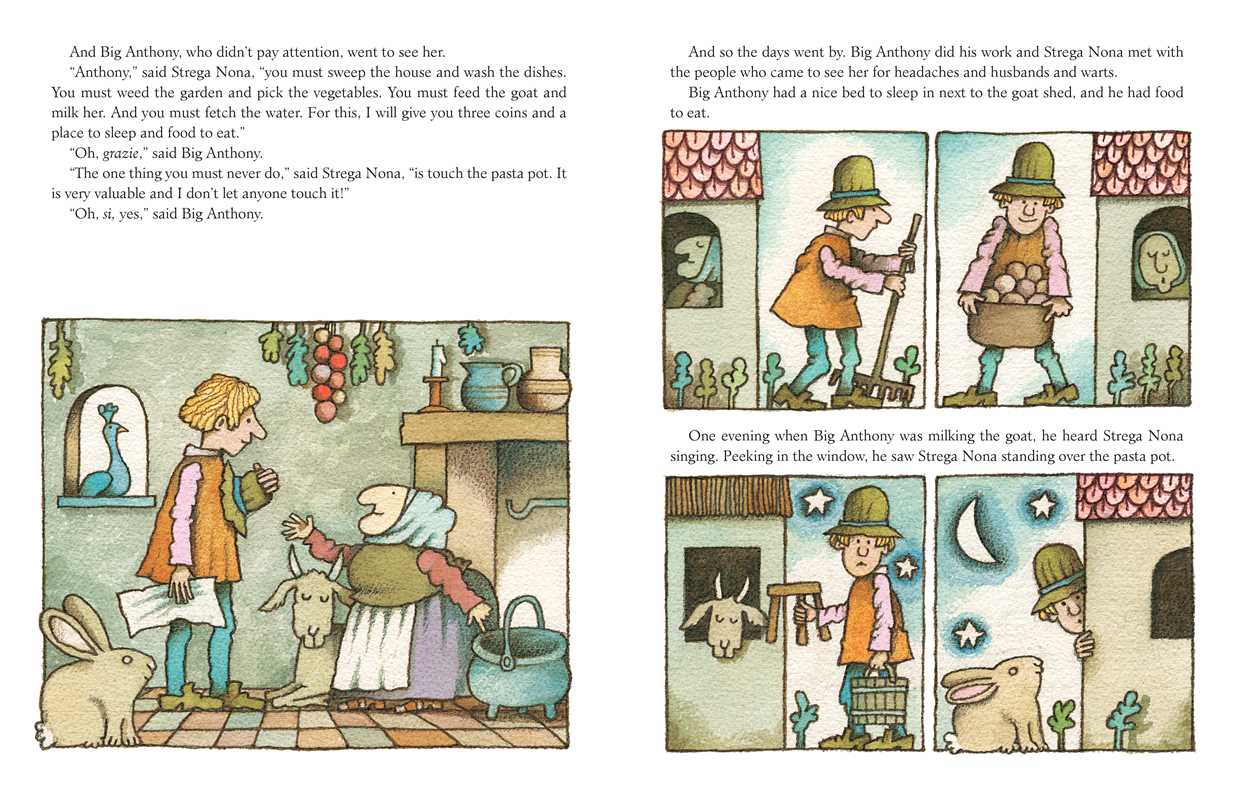 Strega Nona by Tomie   dePaola: Hardcover; 32 pages / English