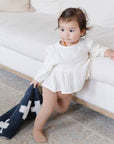 DOUBLE-LAYER BAMBONI® MINI BLANKETS: Elephant Double Layer