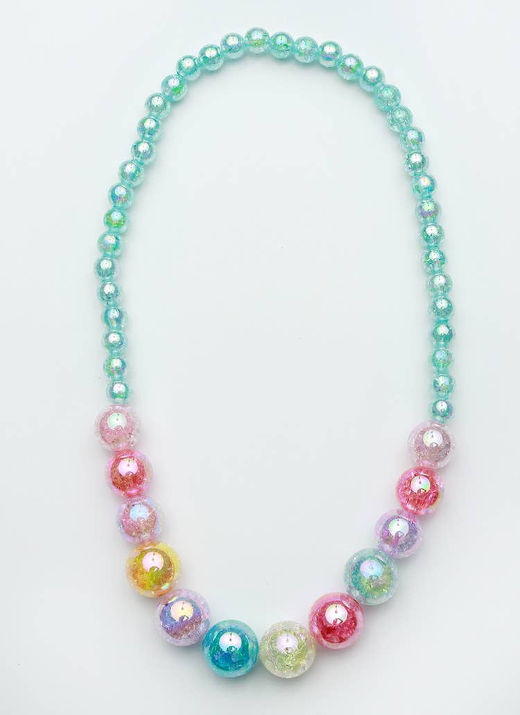 Watercolor Necklace: Pink