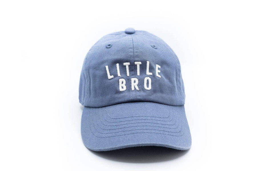 Little Bro Baseball Hat: Dusty Blue / Baby