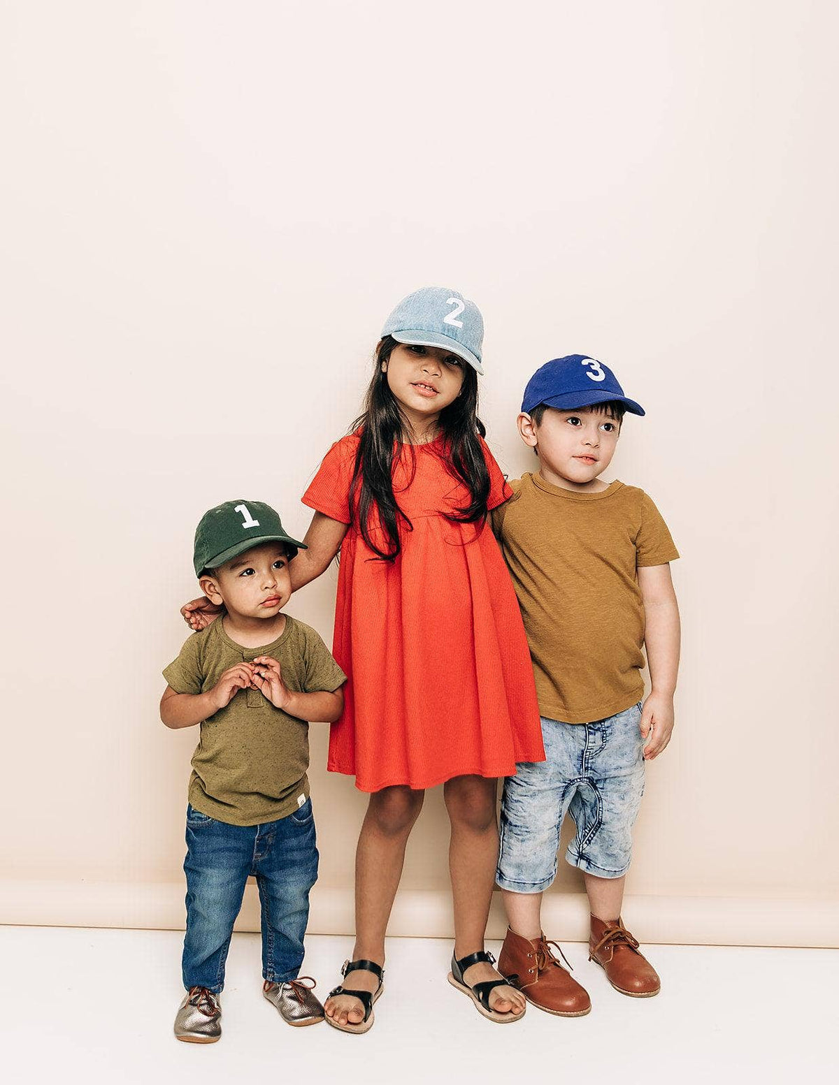 Denim Number Baseball Hat: 1 / Toddler (1Y-4Y)