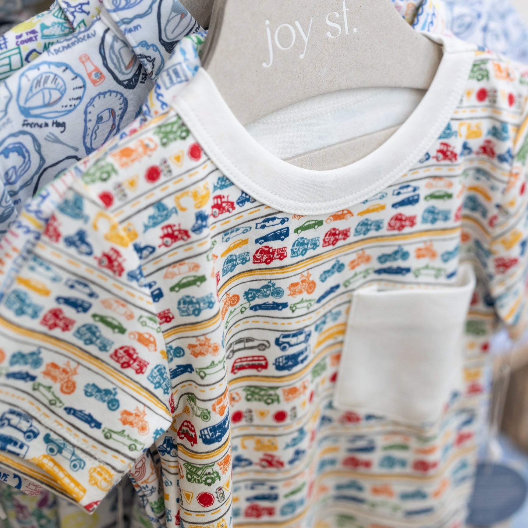 Cars & Trucks Tee Shirt on Hanger