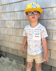 Cars & Trucks Kid's Pocket Tee Shirt
