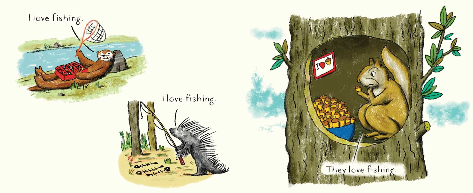 We Love Fishing! by Ariel Bernstein: Hardcover; 48 pages / English