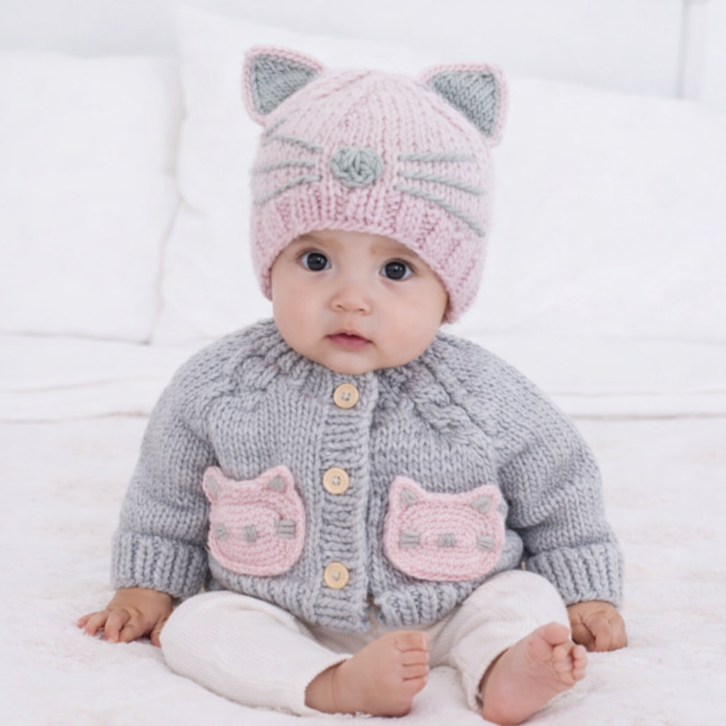 Kitty Beanie Rosy for Baby &amp; Kids