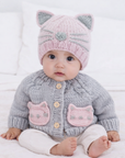 Kitty Beanie Rosy for Baby & Kids