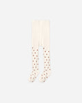 Rylee + Cru Ribbed Tights in Mulberry Heart