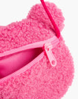 Cute Teddy Bear Purse for Girls from 3 to 10: Purple