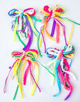 Textured Hair Bow - Candyland