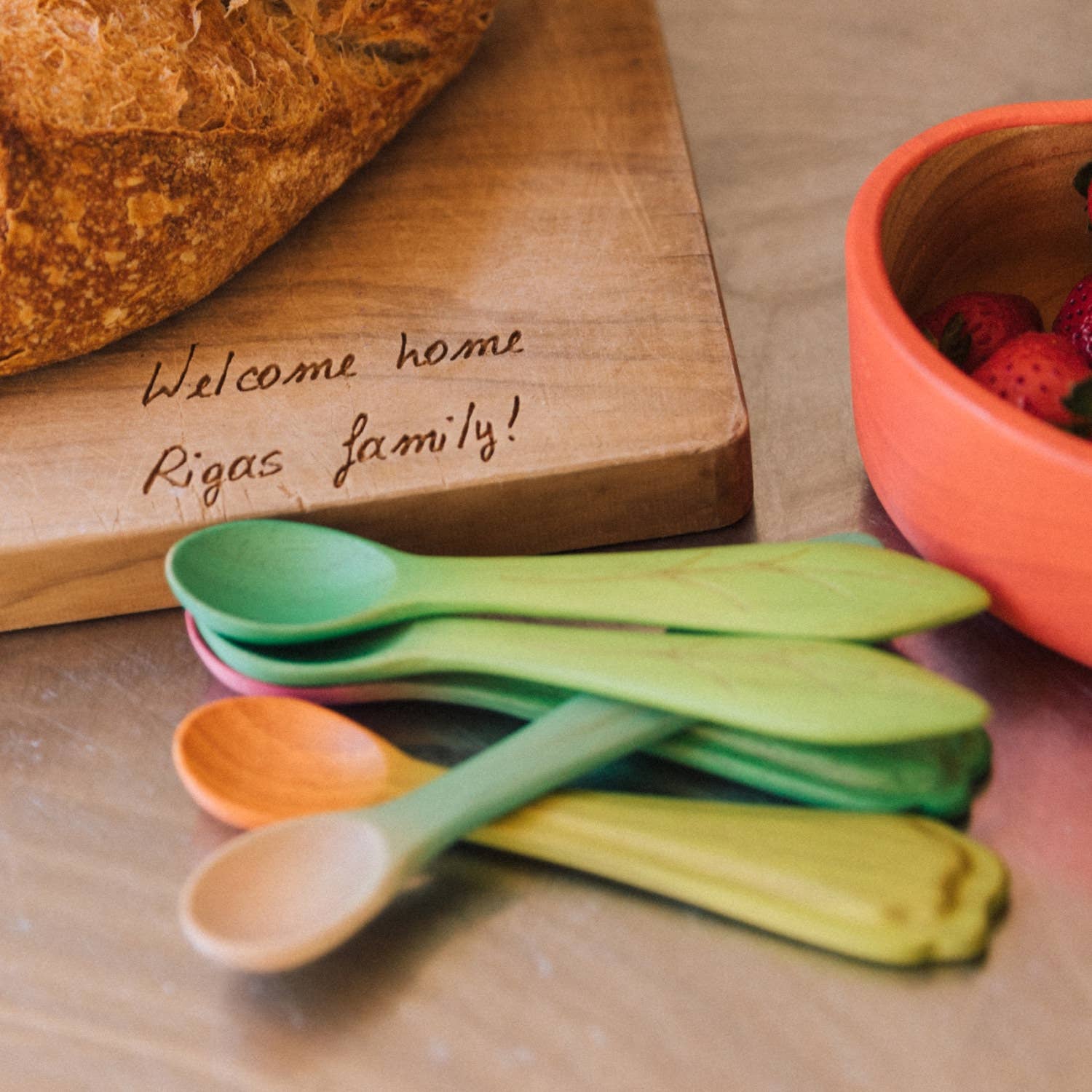Carrot and Radish Spoons