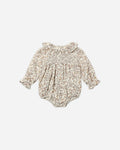 Quincy Mae Callie Romper in Posy