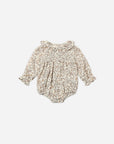 Quincy Mae Callie Romper in Posy