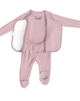 Footie - Peony: 0-3 M