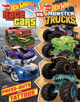 Hot Wheels: Race Cars vs. Monster Trucks by Mattel: Paperback; 24 pages / English