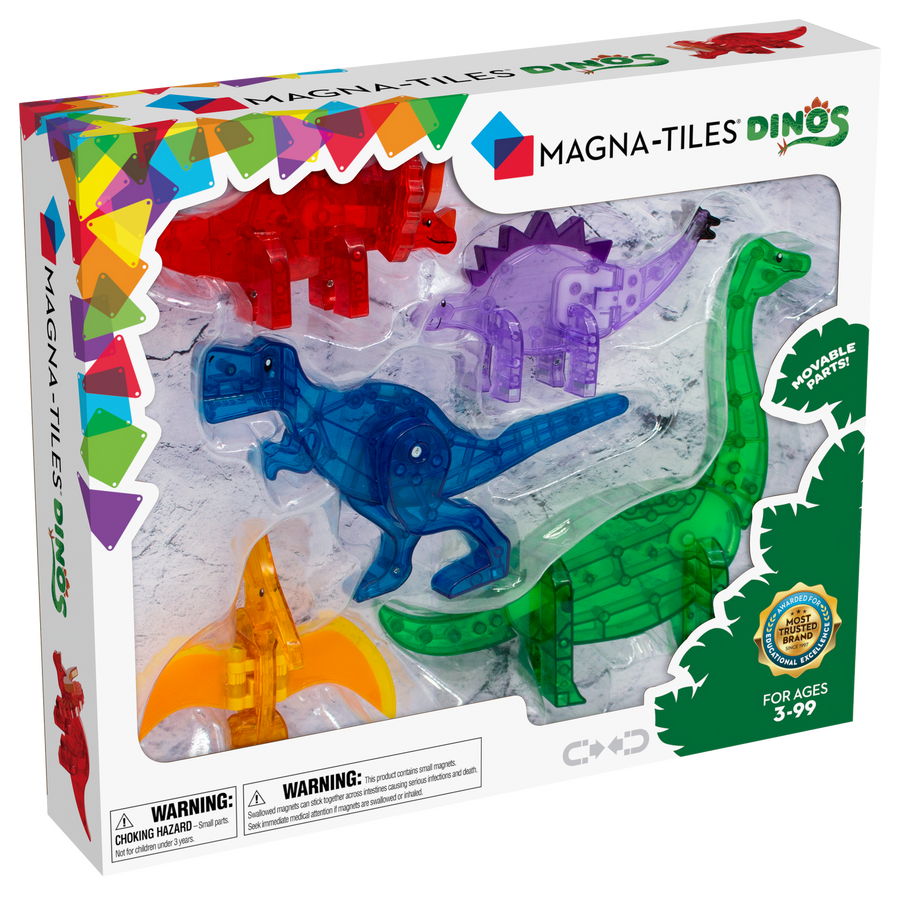 Dinos 5-Piece Set Magna-Tiles