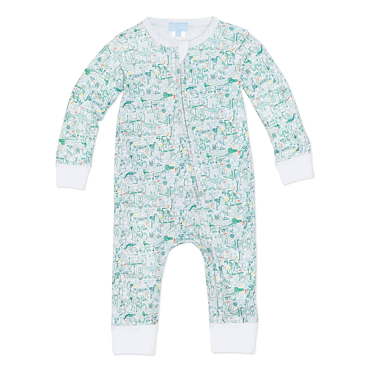 Joy Street Kids Baby Golf Zip Onesie